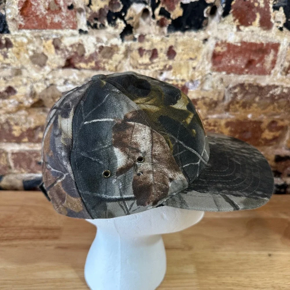 Carhartt Youth boys Canvas Outdoor logo Camo Hat OS A152 CMO